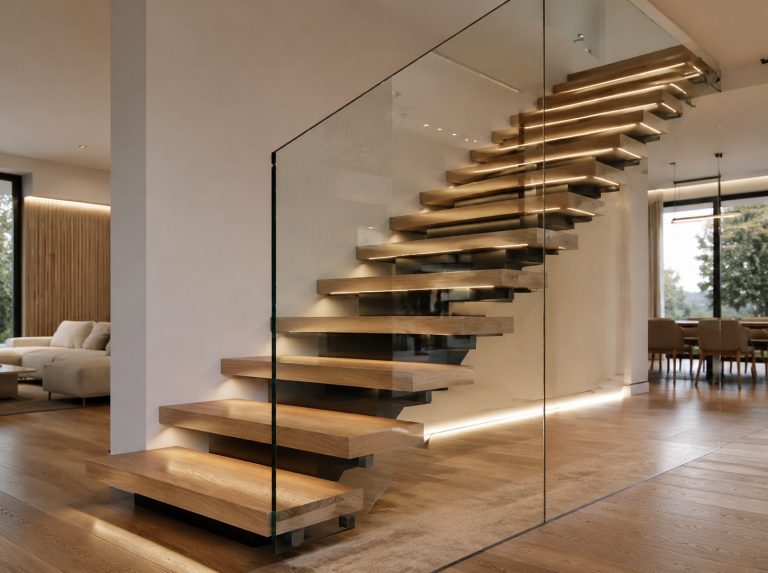 长顺县无中柱悬挑悬浮楼梯